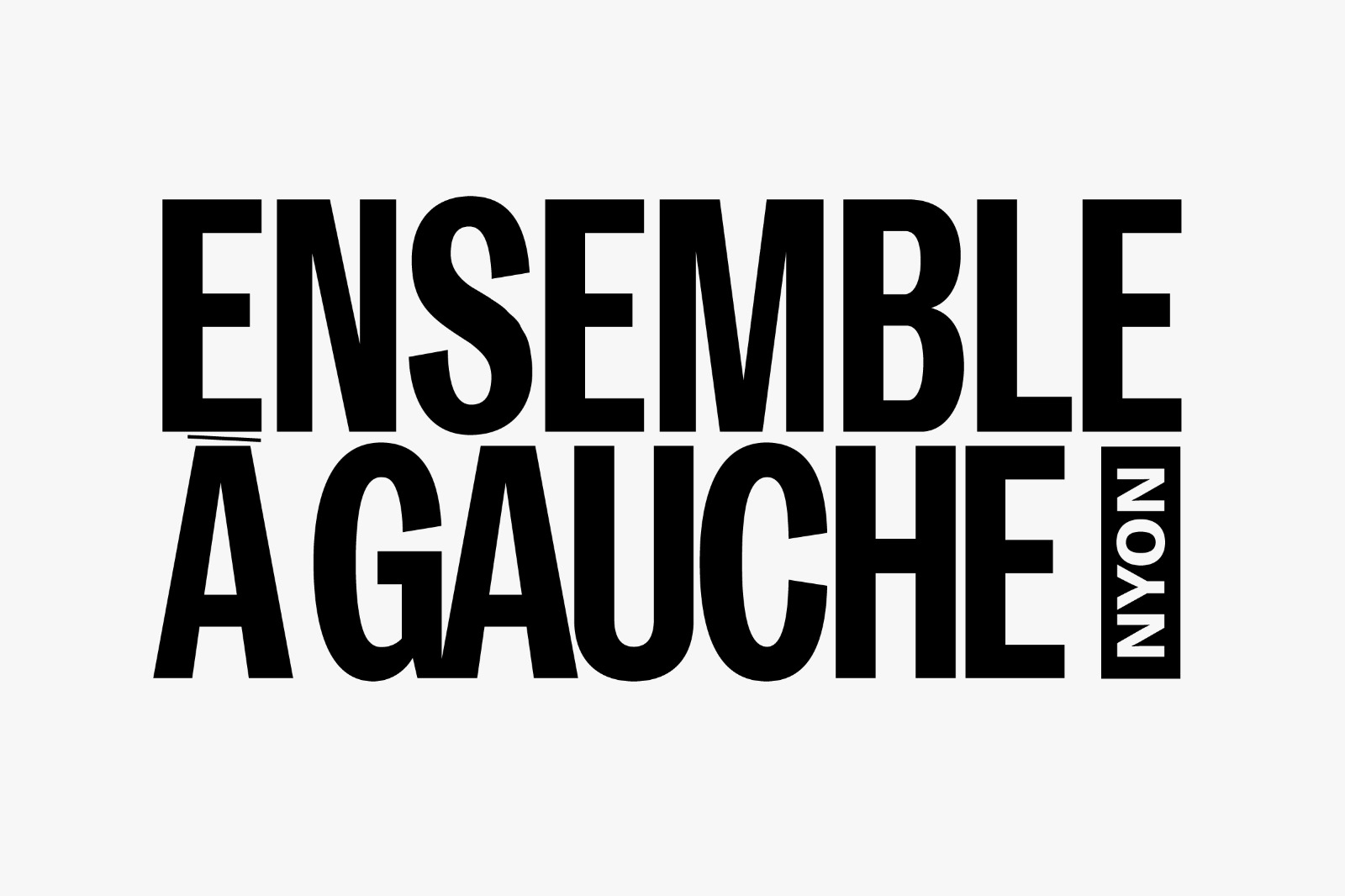 Logo Ensemble à Gauche Nyon